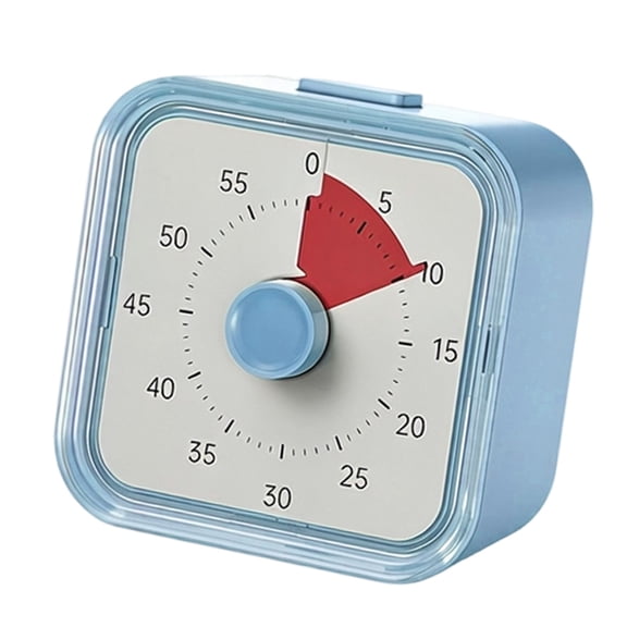 YIEMEEN 0-60min Visual Timer for Home, School Child Learning Time Management Clock Tool
