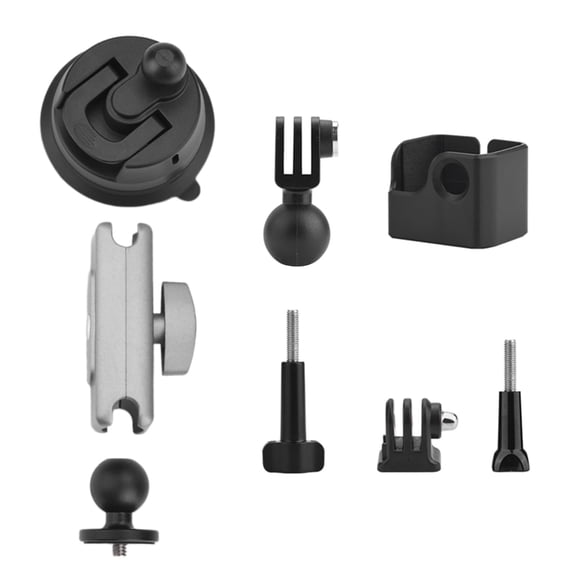 YIEMEEN 1 Set Camera Suction Cup Car Mount Stand Phone Holder Vehicles Windshield Mount
