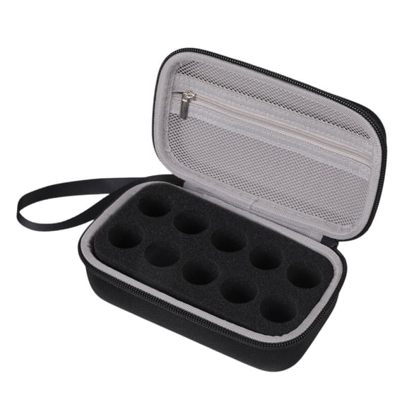 YIEMEEN 10 Compartment Medicals Storage Case Large Capacity Insulin Vial Protectors