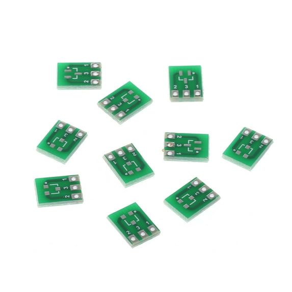 Lot De 50 Adaptateurs Sot23 Sot23-3 Turn Sip3 Double Face Smd Turn Dip