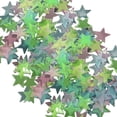 thumbnail image 1 of YIEMEEN 100Pcs Bright Glow In Dark 3D Star Wall Sticker Glowing Decal for Home Kids Room Ceiling Decors and Party Use, 1 of 15