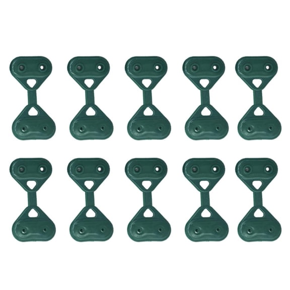 YIEMEEN 10pcs Shade Fix Clips Film Sun Shade Net Clips Buckle Fix Tool Canopy for Indoor Outdoor Garden Yard Decoration Supply