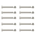 thumbnail image 1 of YIEMEEN 10x 30/35/40/45/50mm Inner Hexagon Screw Nails Rivet for Luggage Wheel Repairing, 1 of 11