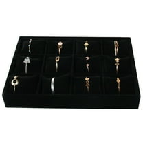 YIEMEEN 12 Slots Space Saving Watch Holder Watch Display Tray Wristwatch Organizer Case