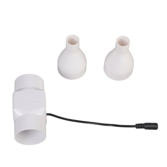 YIEMEEN 12V 6W PVC Duct Fan For Bathroom Kitchen Pet House With 2 Adapters