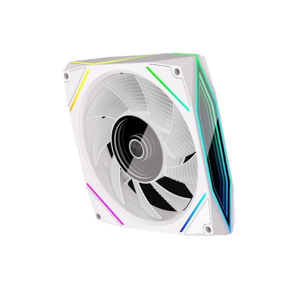 YIEMEEN 12x12cm High Airflow PC Fan With Low Noise And PWM Temperature Control Operation