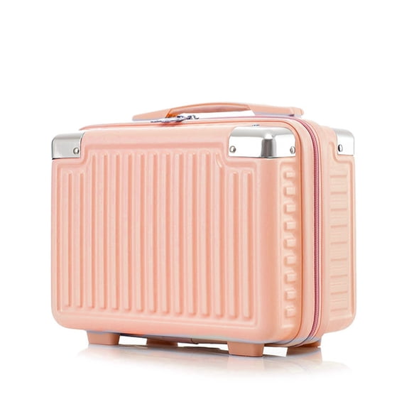 YIEMEEN 14inch Multifunctional Lady's Cosmetic for Case Travel Hand Luggage Portable Carrying Makeup Bag Suitcase