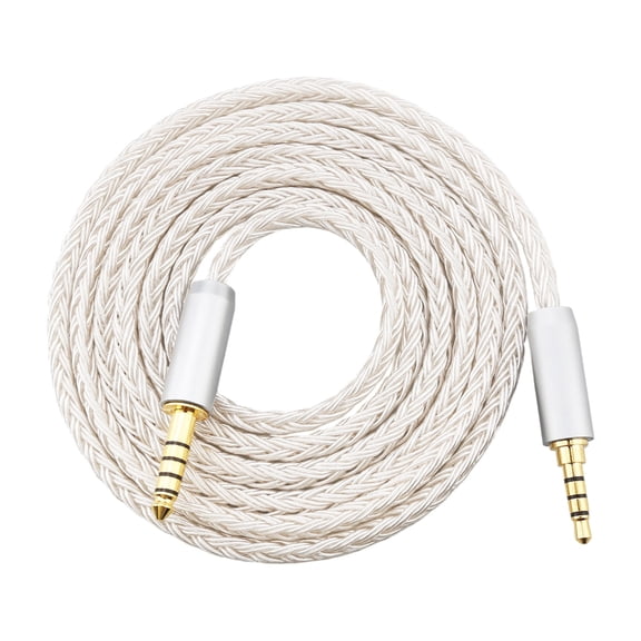 YIEMEEN 16 Cores Gold Plated 4.4Mm Balanced Auditory Cable For MDR-1A1000 XM3 XM4 XM5 Headphones Hifi Sound Upgrades Cord