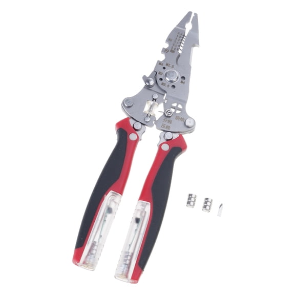 YIEMEEN 16 In 1 Foldable Wire Stripper Crimper Cable Cutter Pliers Professional Electrical Wire Stripping Tool Wire Scissors