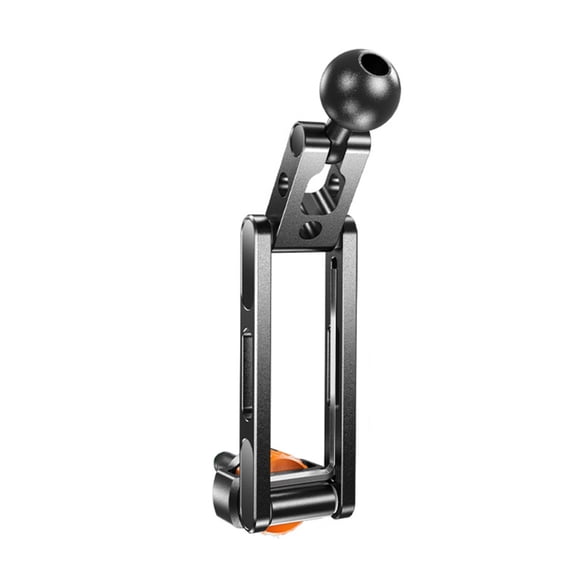 YIEMEEN 180 Degree Adjustable Angle Ball Head Mount Holder Aluminum Alloy for Action Cameras Tripods and Mobile Devices