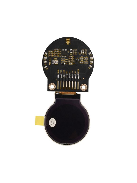 YIEMEEN 2.2inch Circular Screen Unit LED Display Module Great For Wearable Electronics