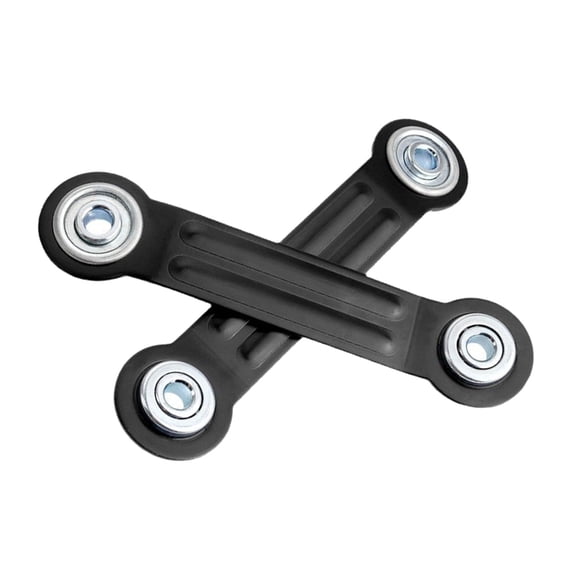 YIEMEEN 2 Pack Steel Gliders Bearing Arm Brackets For Long Time Use Furniture Support