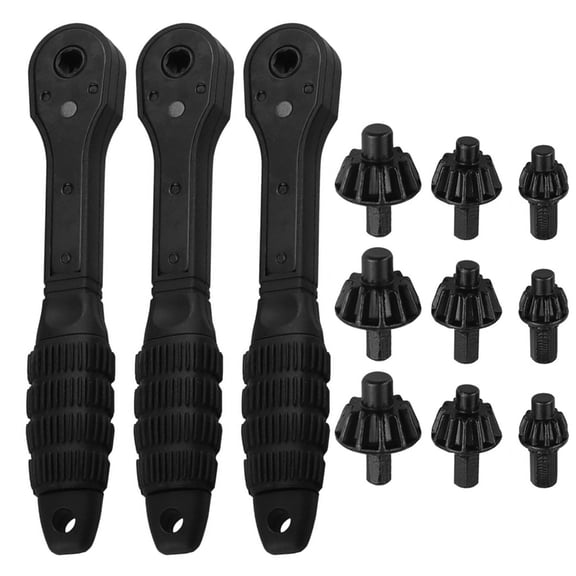 YIEMEEN 2 in 1 Ratchet Drill Chuck Key Wrench Double Head Chuck Key Replacement Tool