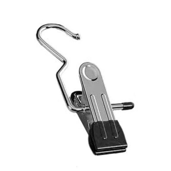 YIEMEEN 20 PCS Boot Hanger Clips for Closet Pants Socks Towel Handbags, Laundry Hooks with Clips, Hanging Clips, Clothes Pins
