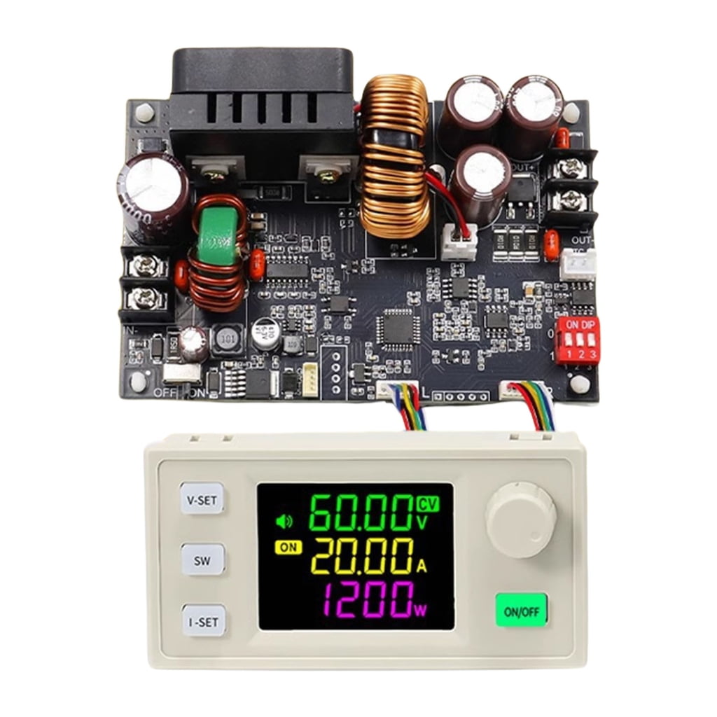 YIEMEEN 20A 1200W Adjustable Direct Current Stabilized Voltage Power ...
