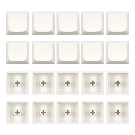 YIEMEEN 20PCS Creative Keycap XDA Profile 1U 1X PBT Key Cover for Mechanical Keyboard