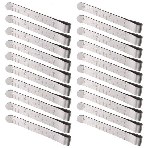YIEMEEN 20Pcs Sewing Clips Stainless Steel Hemming Clip 3Inch Sewing Clip for Quilting