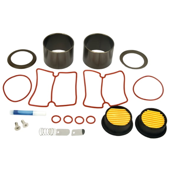 YIEMEEN 20pcs Quiet Oil frees Air Compressor Service Set 750W Air Compressor Maintenance Tool for Home Garage & Professional Use