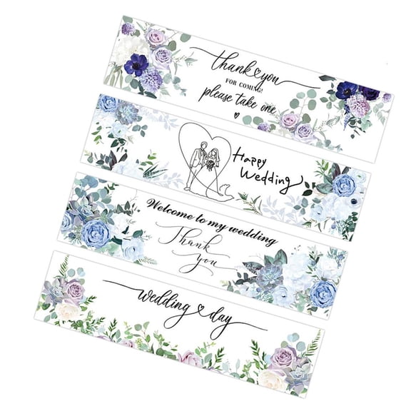 YIEMEEN 24Pcs Greenery Floral Water Bottle Wraps Sticker for Baby Shower Engagement Party Decors Wedding Water Bottle Labels