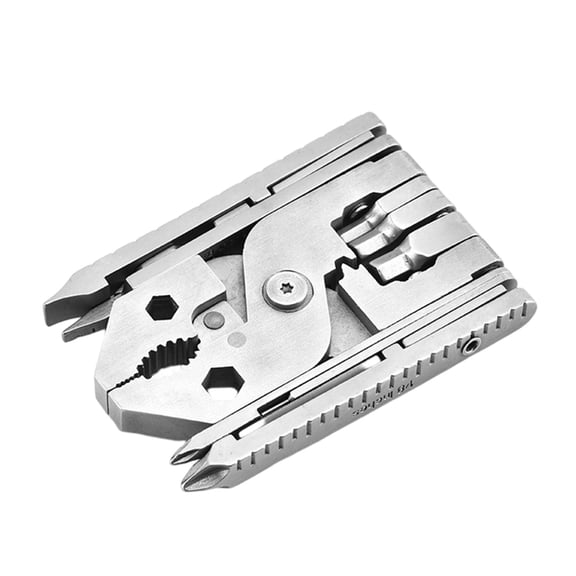 YIEMEEN 25 in 1 Multifunction Folding Pliers Tool Stainless Steel for Outdoor Adventures