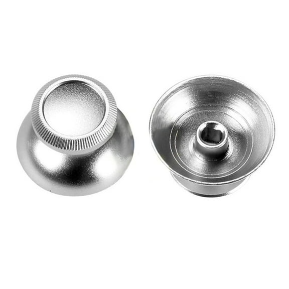 YIEMEEN 2Pcs Aluminum Alloy Thumbsticks Analogs Stick for P5/P4/XB One Controller Metal Joystick Grip Cap Gaming Button Part