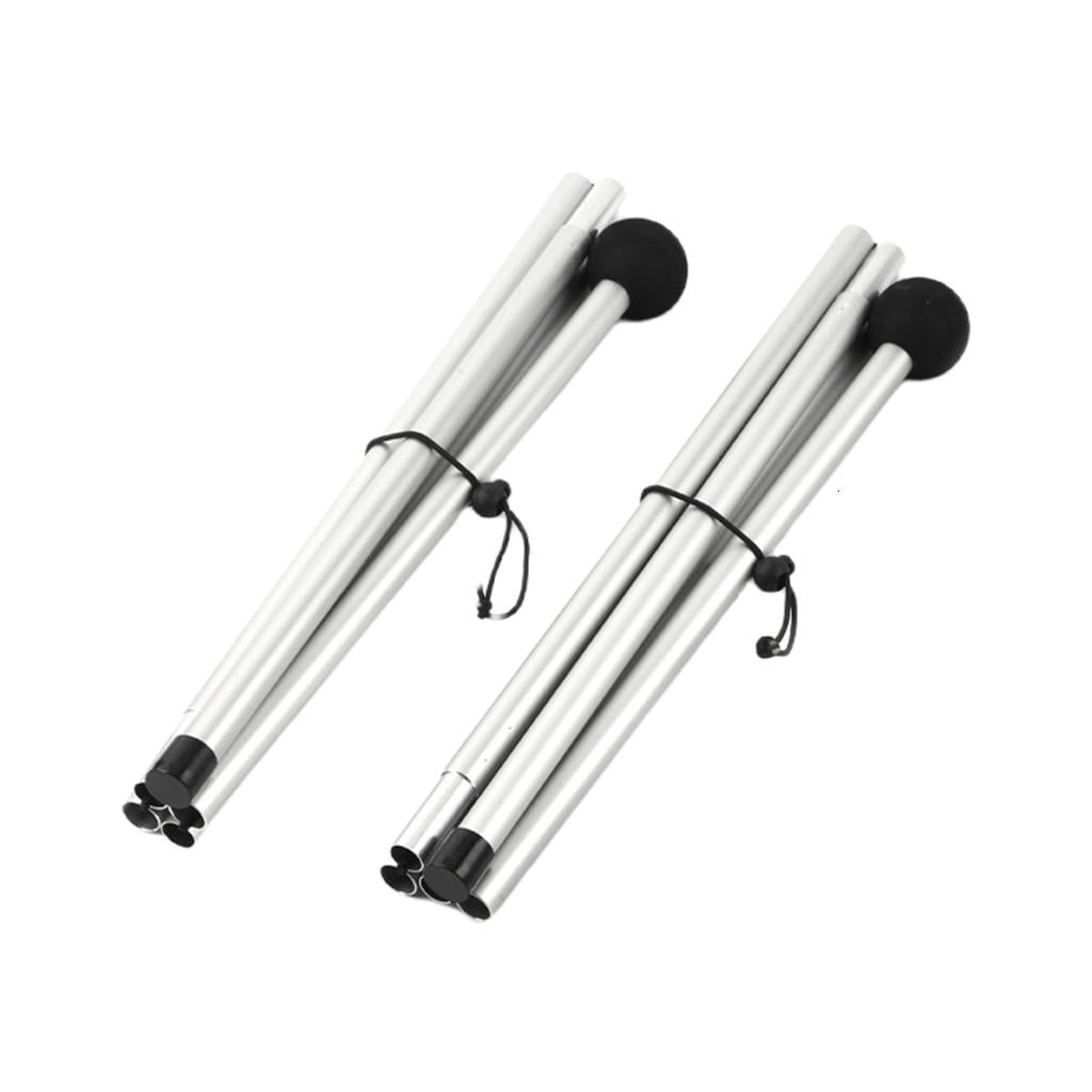 YIEMEEN 2Pcs Canopy Rod Adjustable Length Outdoor Awning Support Poles ...