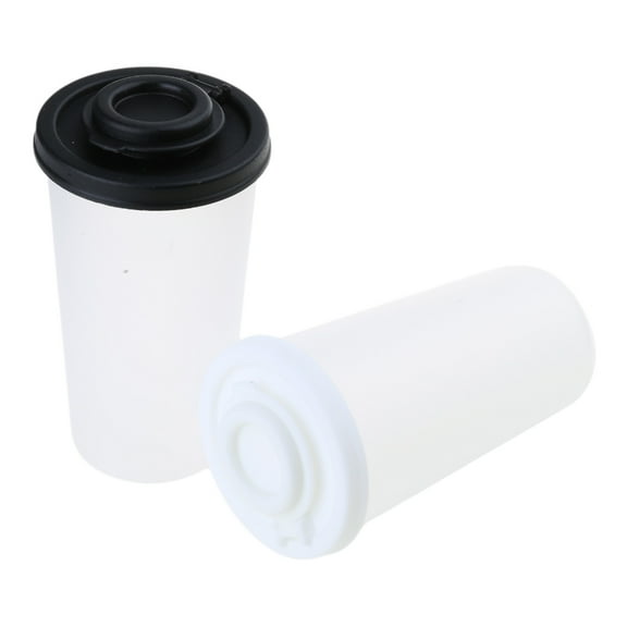 YIEMEEN 2Pcs Moisture Proof Spices Shakers Condiment Container for Picnic and Travel