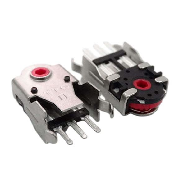 YIEMEEN 2Pcs Mouse Encoders 11mm Mouse Wheel for RIAVL 300 600 700 Accurate Gold/Green/red/Silver/Dustproof Gold Cores