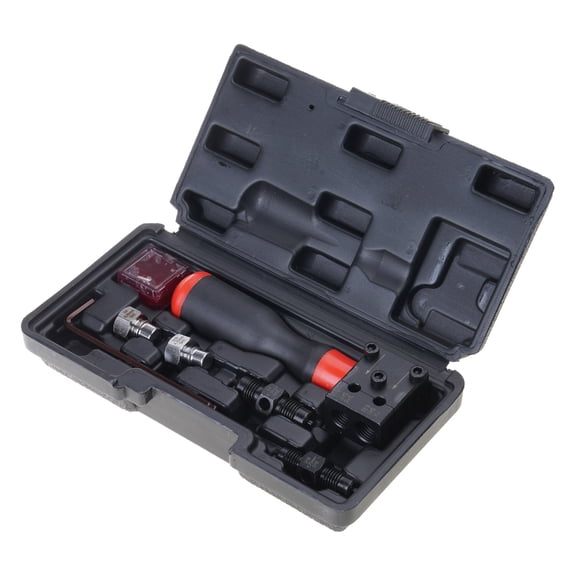 YIEMEEN 3/16inch 1/4inch Single Double Flare Adapter Pipe Flaring Kit Copper Tube Brake Line Auto Repair Tool Accessories