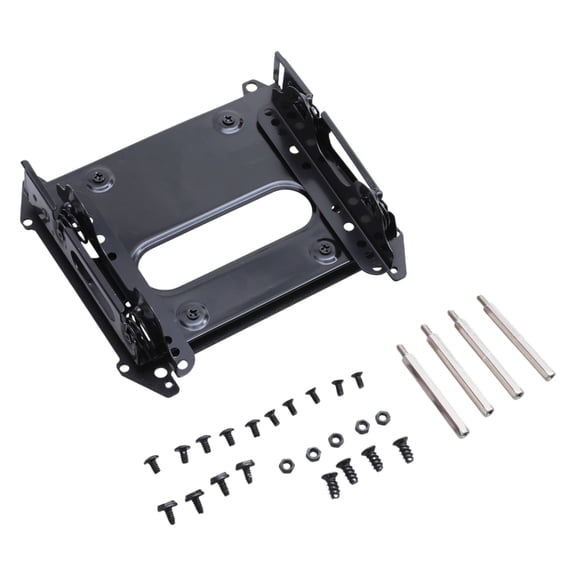 YIEMEEN 3.5 Inch SSD HDD Tray Caddy Case Adapter Hard Disk Drive Bays Holder Cooling Fan