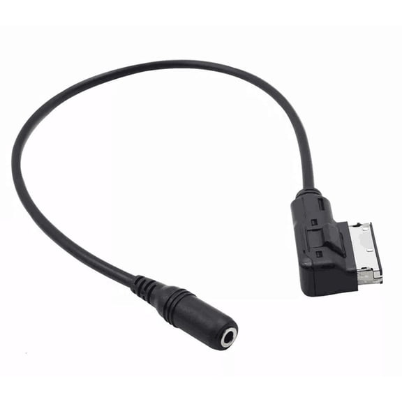 YIEMEEN 3.5MM Cable Music AMI to 3.5MM Female Sound Adapter Data Wire Clear Sound Transmission for A6L Q5 Q7 A8L Accessories