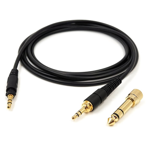 YIEMEEN 3.5mm Cable for EAH DJ1200 beast ProMixr Cord with 6.35mm Gold Adapter
