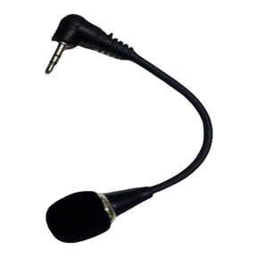 YIEMEEN 3.5mm Stereo Mini Microphone With Flexible Bendable Design For Conference Call Karaoke Video Recording On PC Laptop