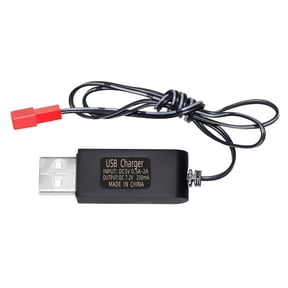 YIEMEEN 3.6/4.8/6/7.2V Battery USB Charge Cable RemoteControl Car Toy USB Charge