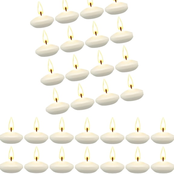 YIEMEEN 30Pack Floating Candle Centerpieces Unscented Floating Candle Small Decoration