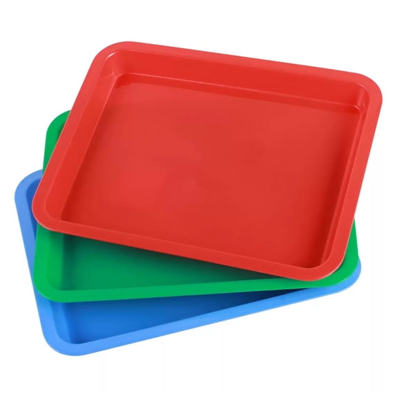 YIEMEEN 3Pcs Darkroom Print Film Photo Paper Developing Trays for Developing Fixing