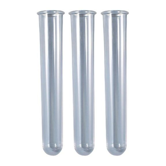 YIEMEEN 3Pcs Multipurpose Transparent Hydroponic Test Tube Vases For Flower Arrangements
