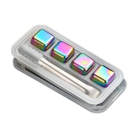 YIEMEEN 4/6/8 Steel Drink Coolers Set Keep Beverages Cold Without Watering Down Flavor