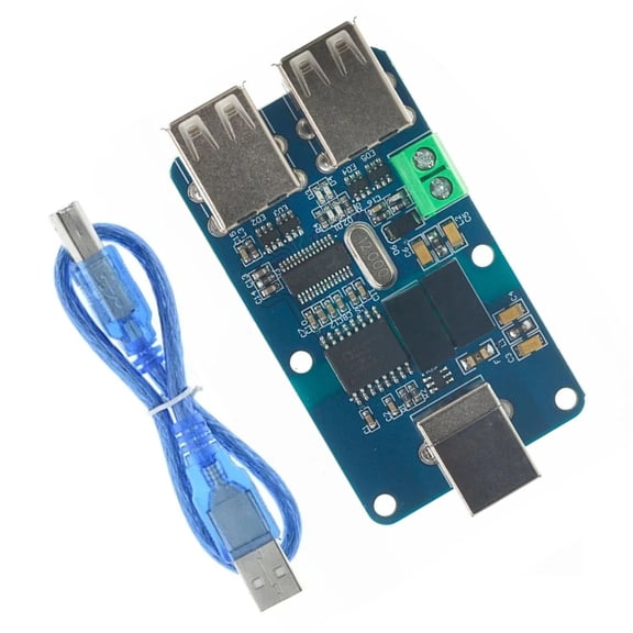 YIEMEEN 4 Port 2500V USB Isolation Board Support USB Control Transmission ADUM3160