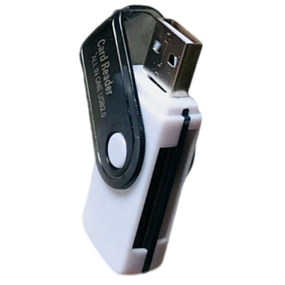 YIEMEEN 4 Slot Card Reader Memory Stick Adapter USB to TF/MS Card Reader for Camera