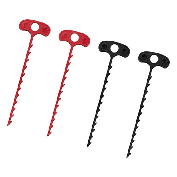 YIEMEEN 4PCS Plastic Pipe Cleaner Tool For Hair Removal Bathroom Drain Opener With Easy Grip Handle Clogged Sink Maintenances