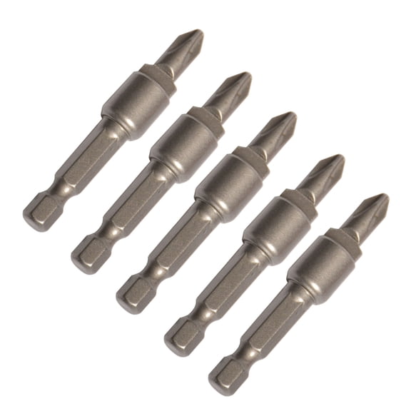 YIEMEEN 5 Pack Thickened Screwdriver Bits Premium Steel Anti Wear Construction With Snap Lock System For Heavy Loads