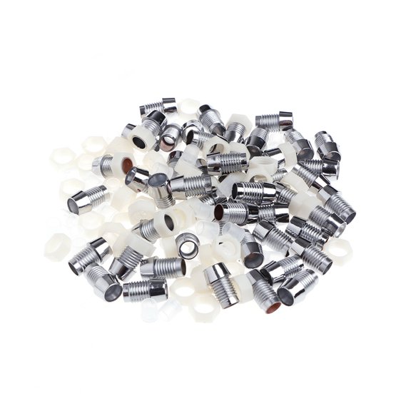 YIEMEEN 50 Sets 5mm LED Socket Assorted Kit Bezel Panel LED Diode Holder Gasket