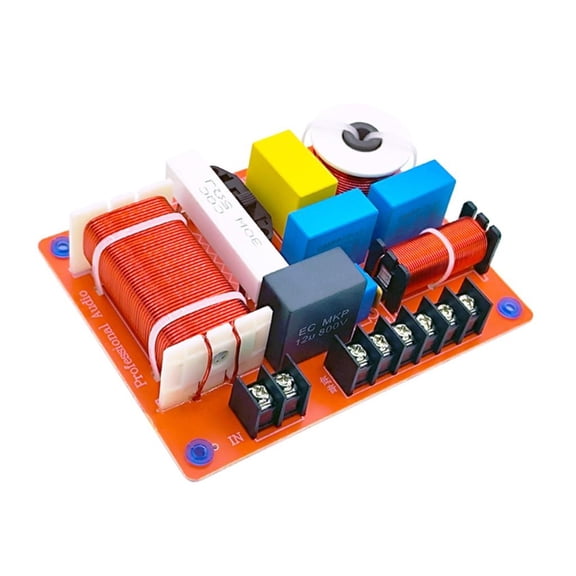 YIEMEEN 500W 3 Way Crossover Adjustable Solderless High Accuracy for Professional Use