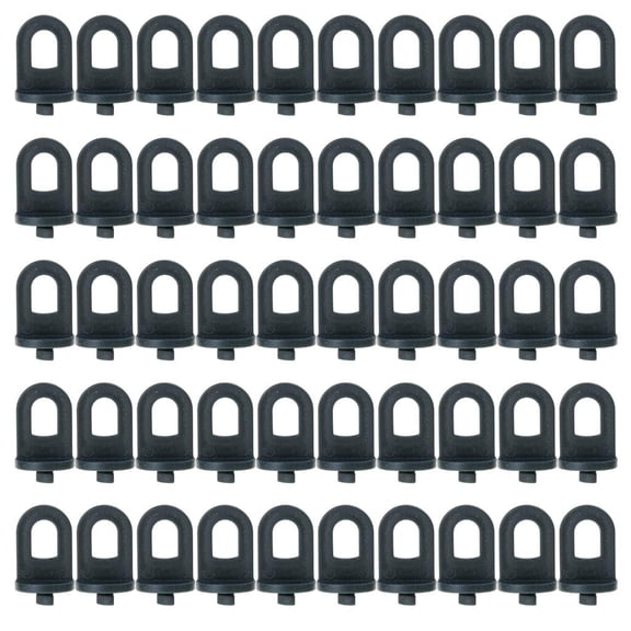 YIEMEEN 50Pcs Greenhouse Hanging Hook Fastener Tied Buckle Green Pot Hanger Clip Garden Spare Parts Plant Flower Hanger Clips