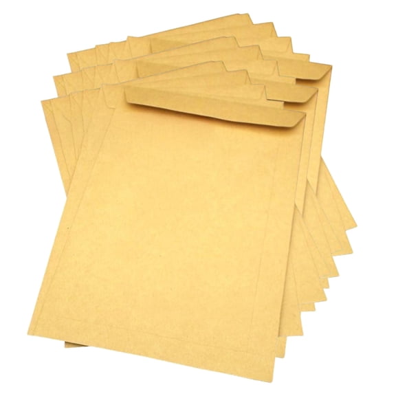 YIEMEEN 50Pcs Self Seal Envelopes No Window Envelopes File Envelopes For Documents File, Meeting Paper, Receipt, Picture, Photo