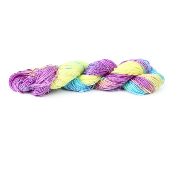 YIEMEEN 50g Hand-woven Rainbow Colorful Segment Dyed Acrylic polyester Knitting Yarn