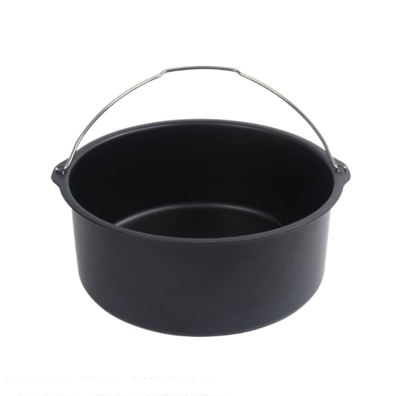YIEMEEN 6/7/8'' Non Stick Cake Mold Baking Tray Pan Round Roasting Basket Bakeware Mould Air Fryer Accessories
