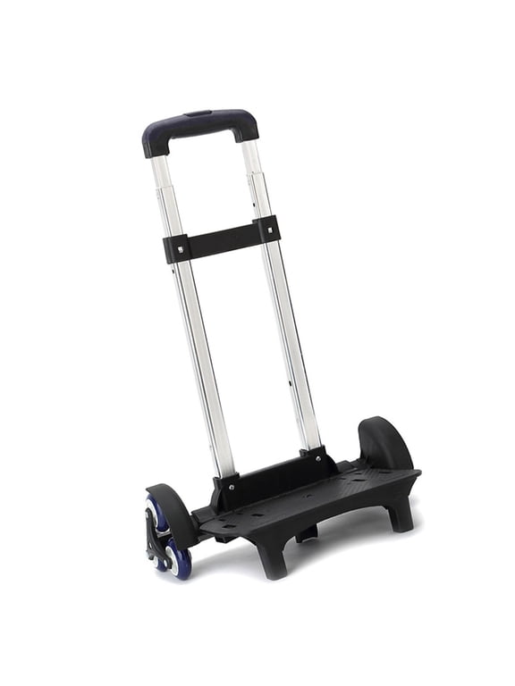 YIEMEEN 6 Wheels Backpack Trolley with Telescopic Handle Rolling Luggage Carts for Teens