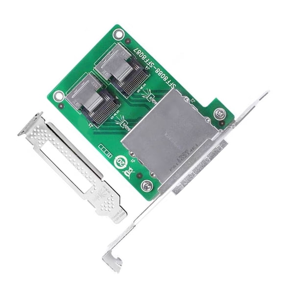 YIEMEEN 6Gbps Double Small SFF-8088 26Pin To 36Pin SFF-8087 Adapter And PCI Bracket Efficient Data Management